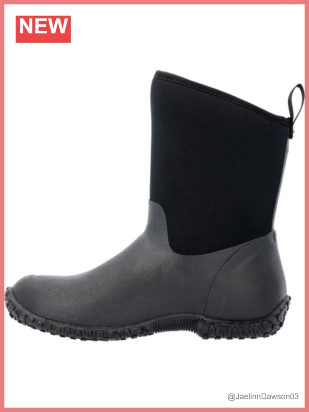 MUCK Women's Originals Ankle Boot Rubber Waterproof Mid-Calf 10in Shaft